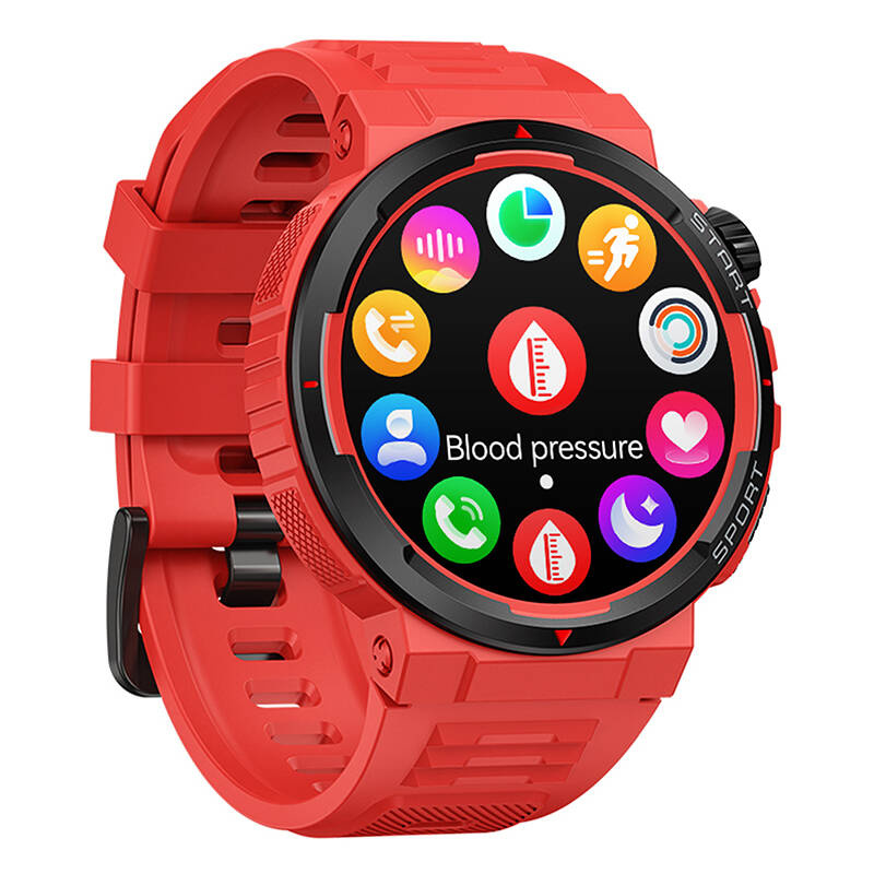 ZEBLAZE ARES 3 PLUS SMARTWATCH (CRVENI)