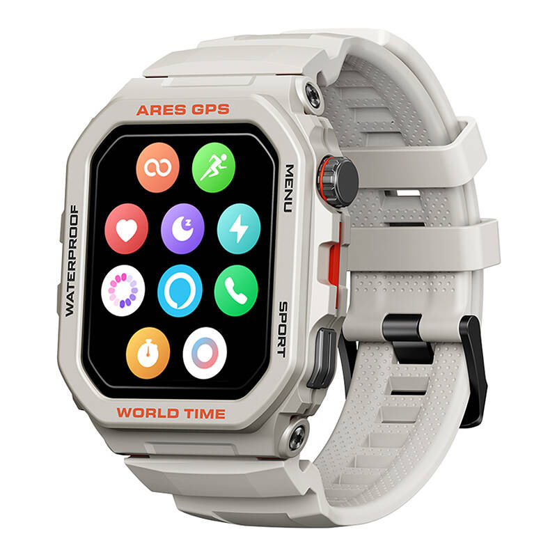 ZEBLAZE ARES GPS SMARTWATCH (WHITE)