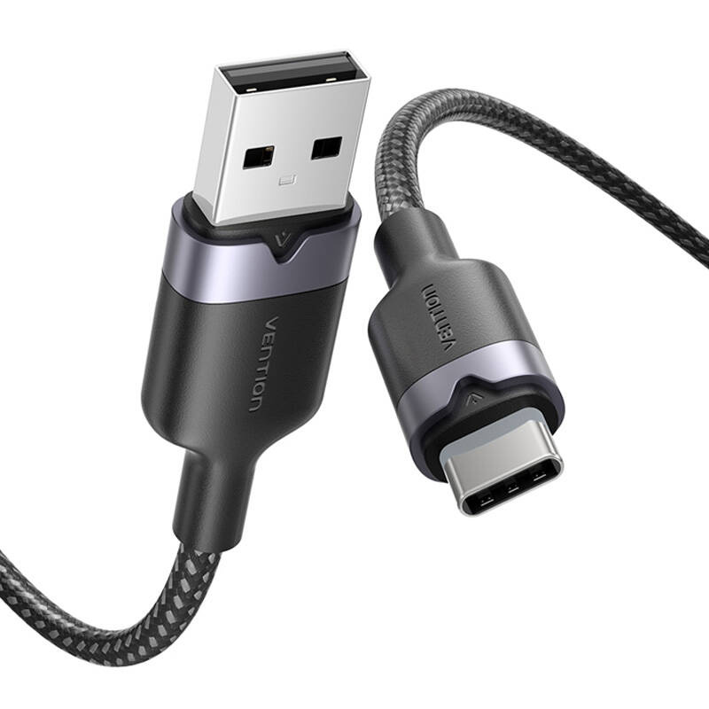 USB 2.0 A do USB-C 3A kabelska opcija ctnbf 1 m (crno)