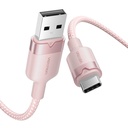 USB 2.0 A do USB-C 3A kabelska opcija CTNPH 2M (ružičasta)