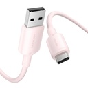 USB 2.0 A do USB-C 3A kabelska opntons ctqph 2m (ružičasta)