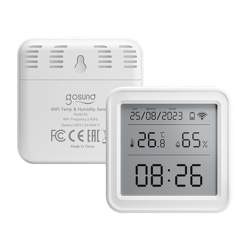 Zigbee Gosund ST17 LCD senzor pametne temperature i vlage tuya