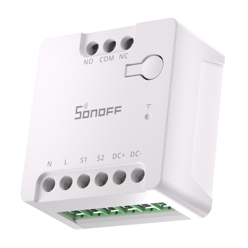 Sonoff Mini-D Smart WiFi Matter Switch (AC/DC 12-48V, suhi kontakt)