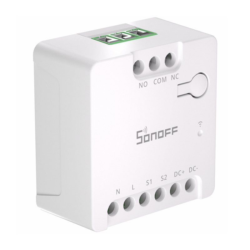 Sonoff Mini-D Smart WiFi Matter Switch (AC/DC 12-48V, suhi kontakt)
