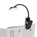 Baseus (DGRAD-0G) Comfort Mini Clip lampa za čitanje (tamno siva)