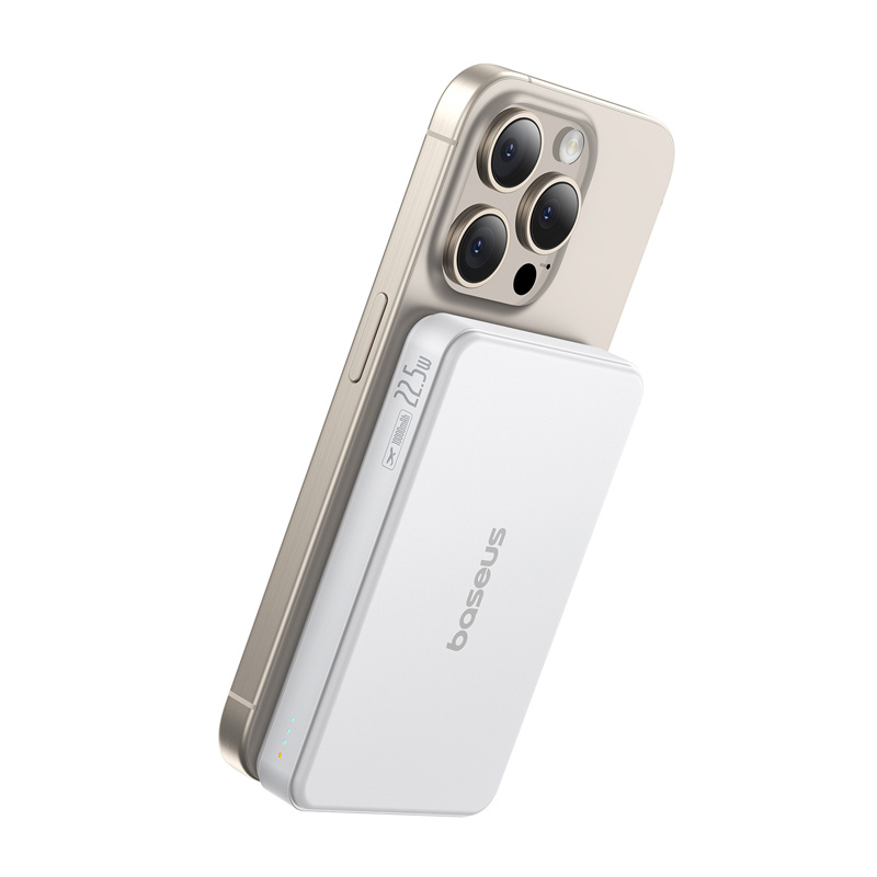 Baseus AirPow2 Qi2 Magnetska PowerBank 10000mah 22.5W (bijela)