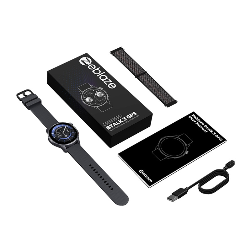 ZEBLAZE BTALK GPS pametni sat (siva)
