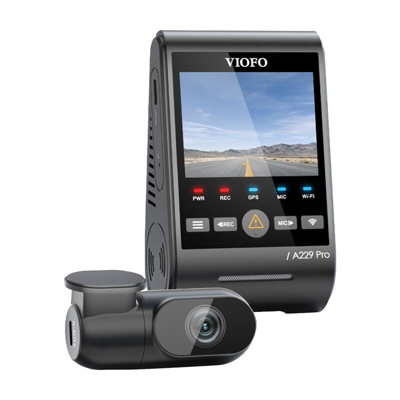 Viofo a229 pro 2ch 4k + 2k wifi, gps