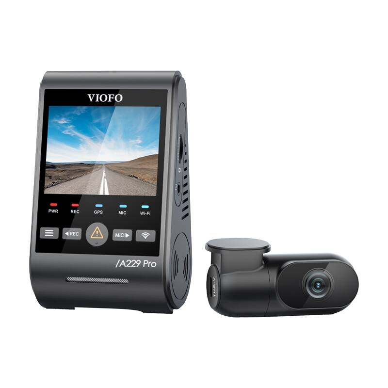 Viofo a229 pro 2ch 4k + 2k wifi, gps