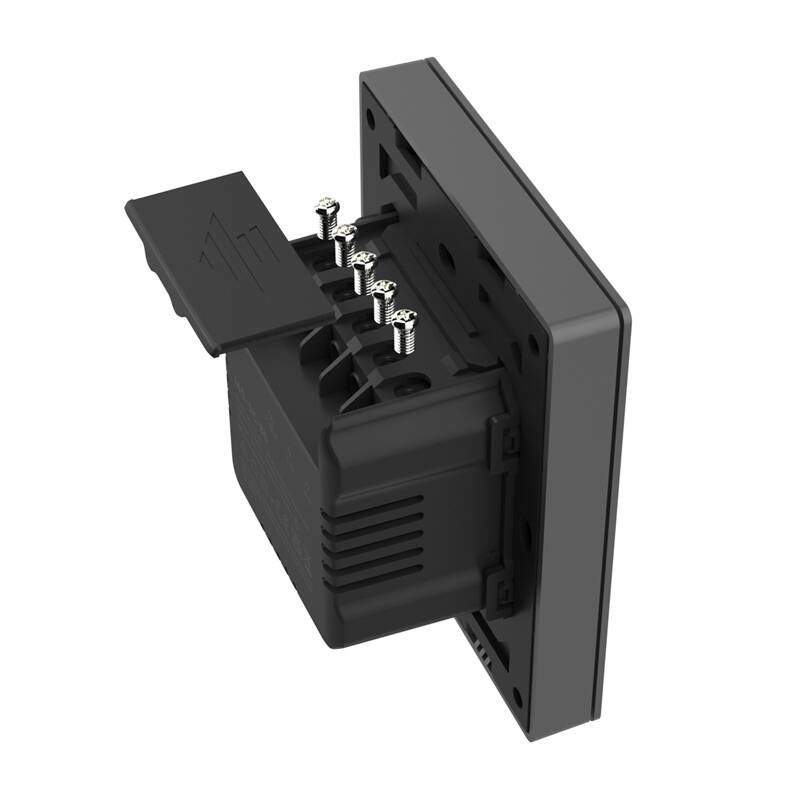 Smart WiFi zidni prekidač Sonoff M5-1C-80 (1-kanal, za okvir, grafit)