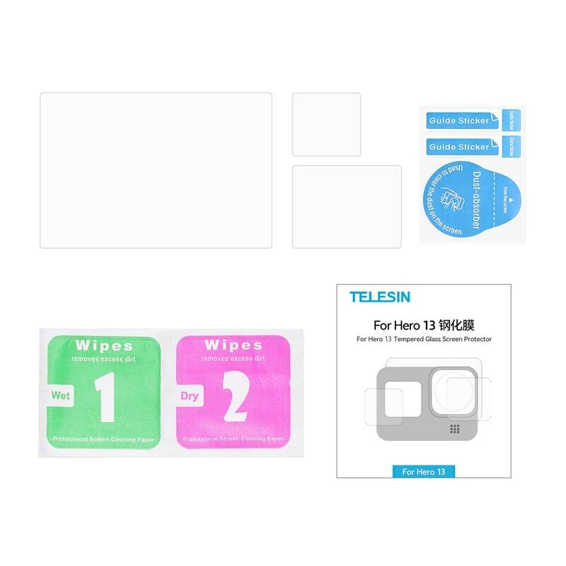 Telesin 3-u-1 Karjeno staklo za GoPro Hero 13 Black (S6-FLM-07-TGP)