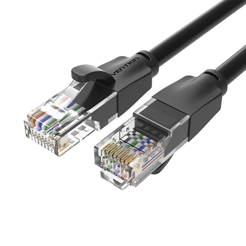 UTP Kategorija 6 Mrežni kabel Vention IBEBL 10m crni