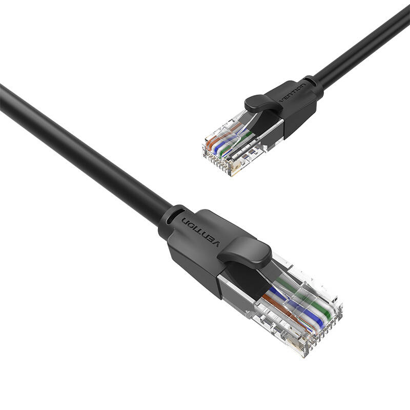 UTP Kategorija 6 Mrežni kabel Vention IBEBL 10m crni