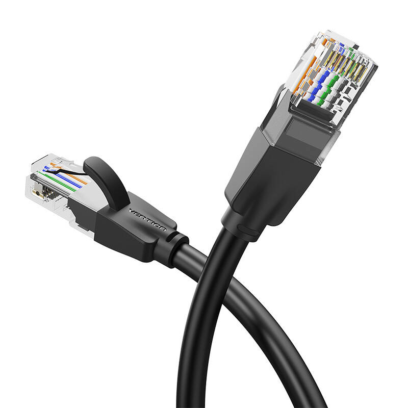 UTP Kategorija 6 Mrežni kabel Vention IBEBL 10m crni