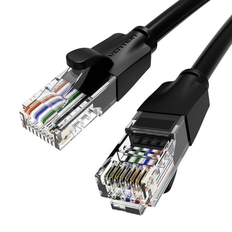 UTP Kategorija 6 Mrežni kabel Vention IBEBL 10m crni