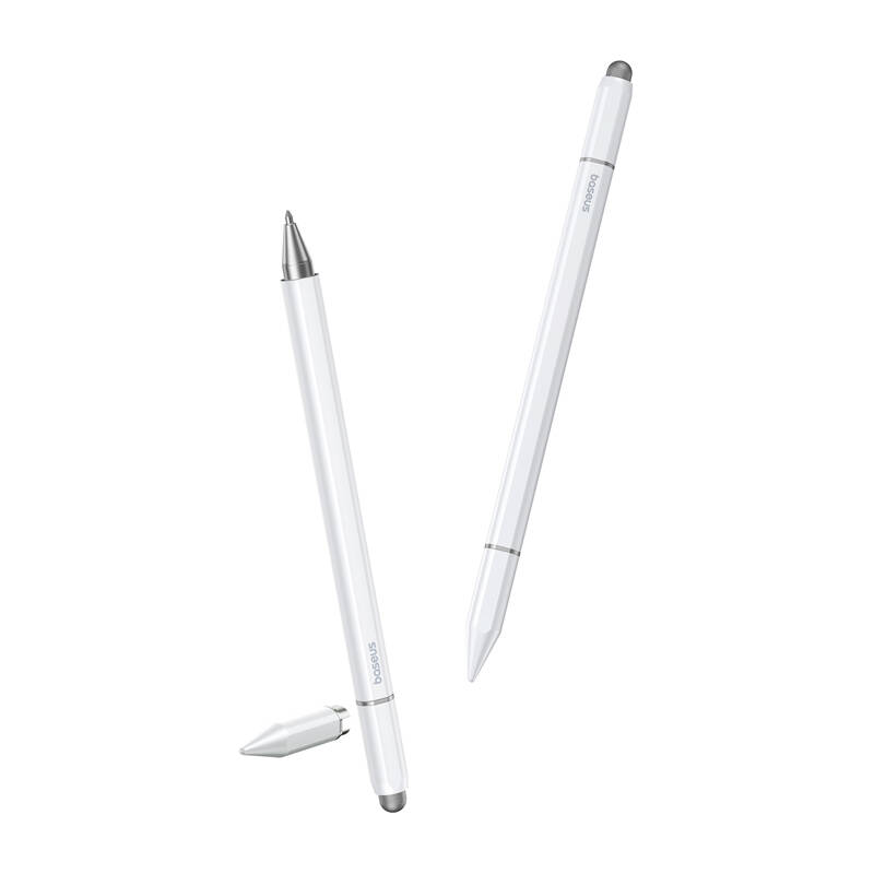 Baseus Smooth Writing III Magnetic Stylus 3in1 (bijelo)