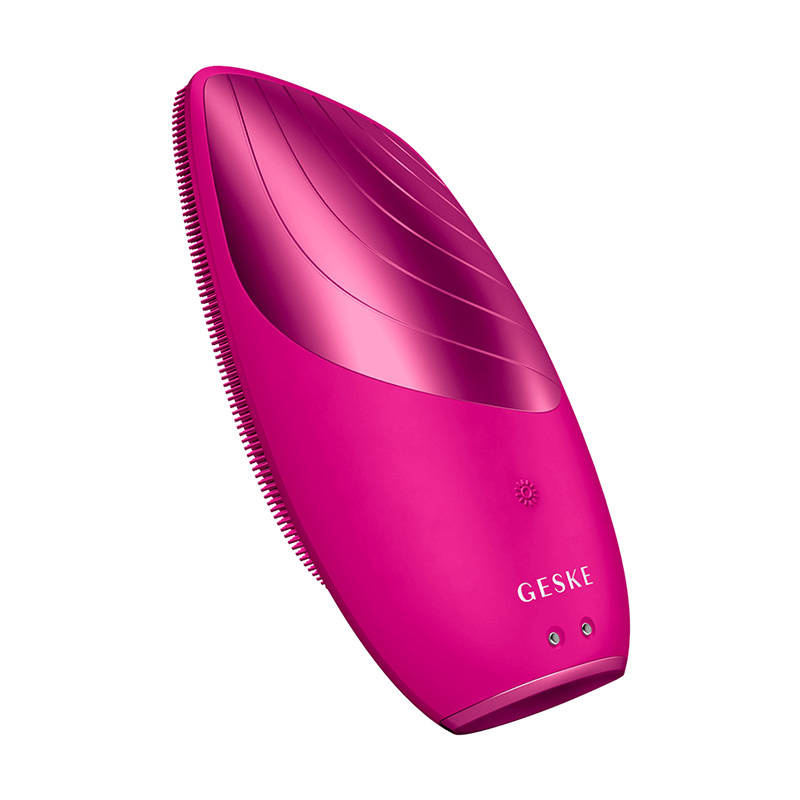 Sonic Thermo četkica za lice 6 u 1 Geske s aplikacijom (magenta)