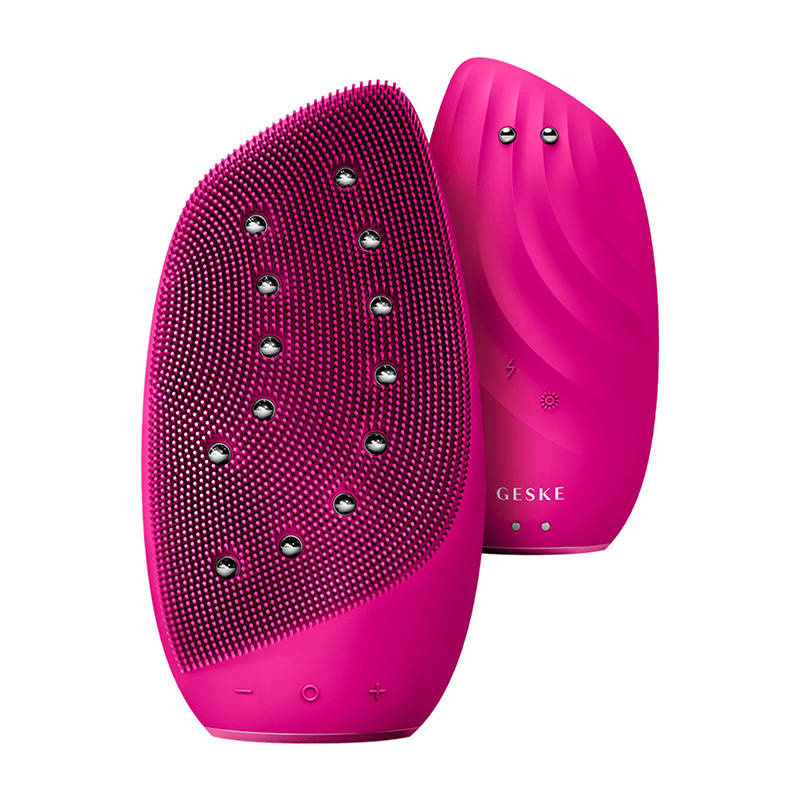Sonic Thermo četkica za lice i lica lica 8in1 Geske s APP (magenta)