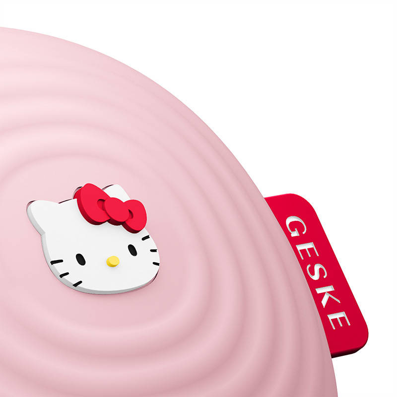 Čišćenje lica Sonic četkica 4in1 Geske s aplikacijom (Hello Kitty Pink)