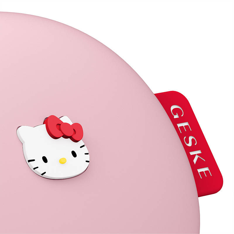 Četkica za čišćenje lica 3in1 Geske s aplikacijom (Hello Kitty Pink)