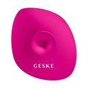 Četkica za čišćenje lica 4in1 s ručkom Geske s aplikacijom (magenta)