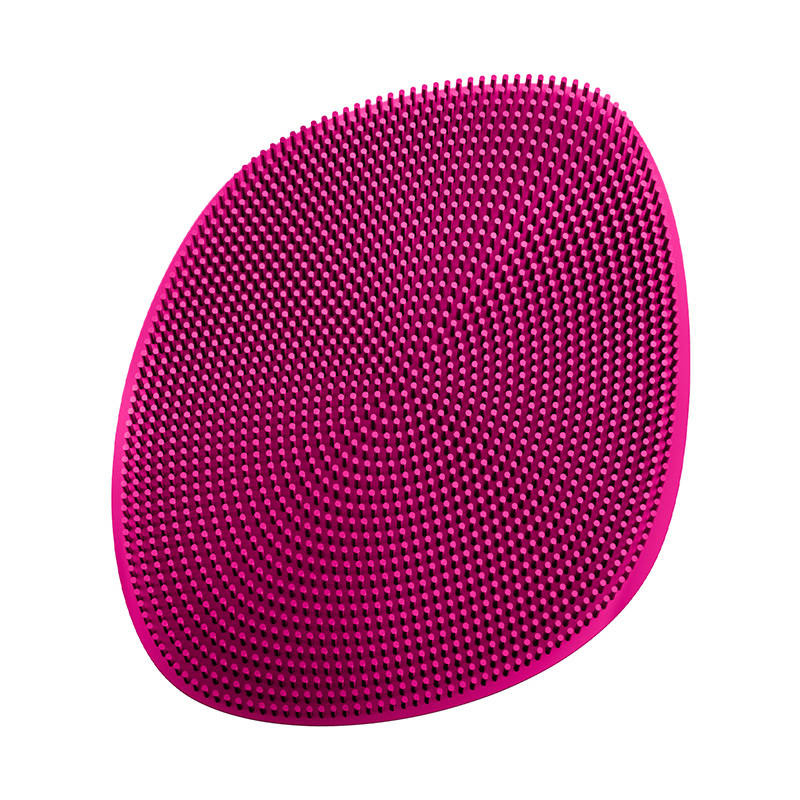 Četkica za čišćenje lica 4in1 s ručkom Geske s aplikacijom (magenta)