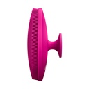 Četkica za čišćenje lica 4in1 s ručkom Geske s aplikacijom (magenta)