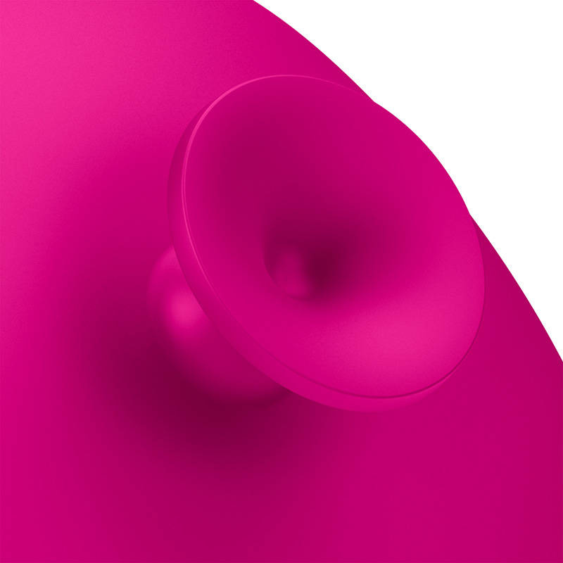 Četkica za čišćenje lica 4in1 s ručkom Geske s aplikacijom (magenta)