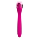 Valjak za lice s iglama 9in1 Geske s aplikacijom (magenta)