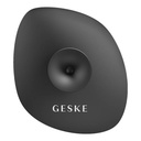 Četkica za čišćenje lica 4in1 s ručicom Geske s aplikacijom (siva)
