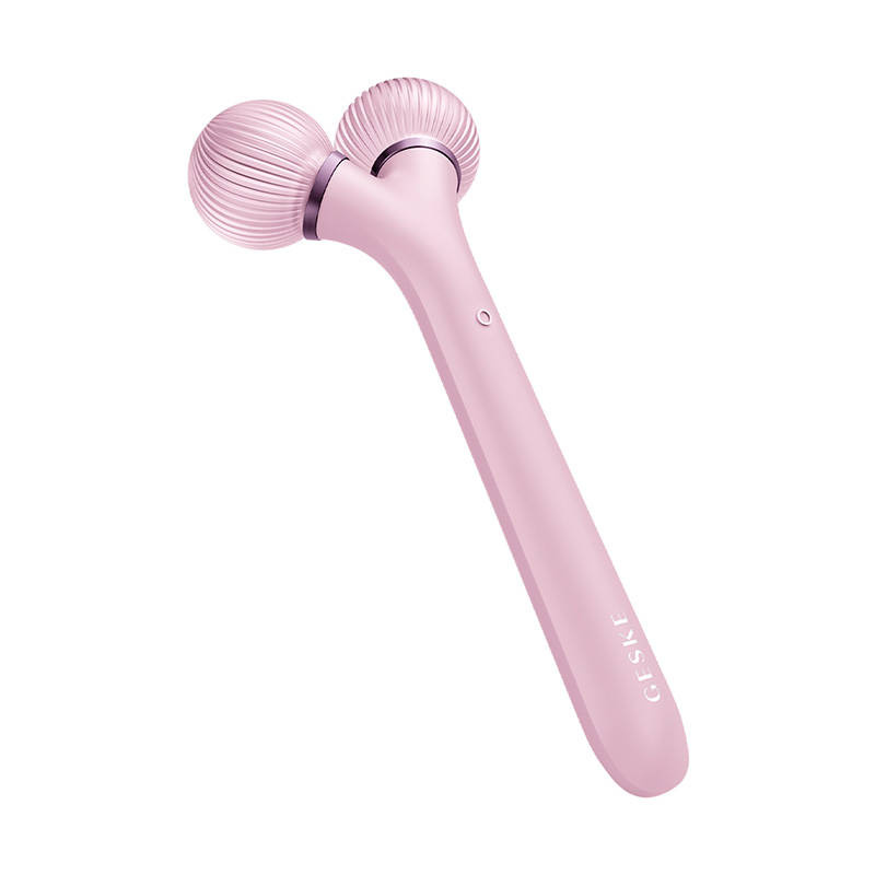 Sonic Roller za lice 4in1 Geske s aplikacijom (ružičasto)