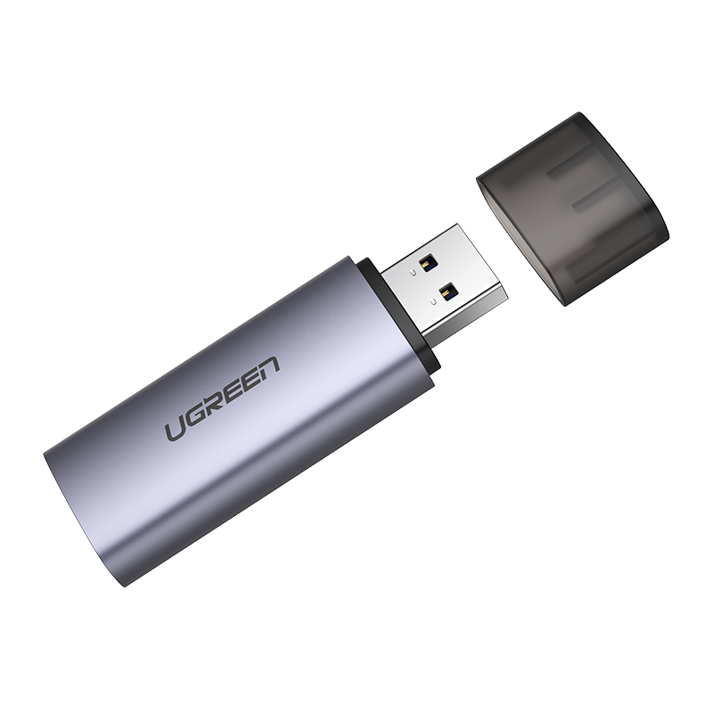 Adapter Ugreen CM216 SD/TF USB 3.0 (siv)