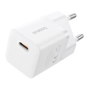 Brzi punjač baseus gan5 mini 1c, 25w (bijelo)