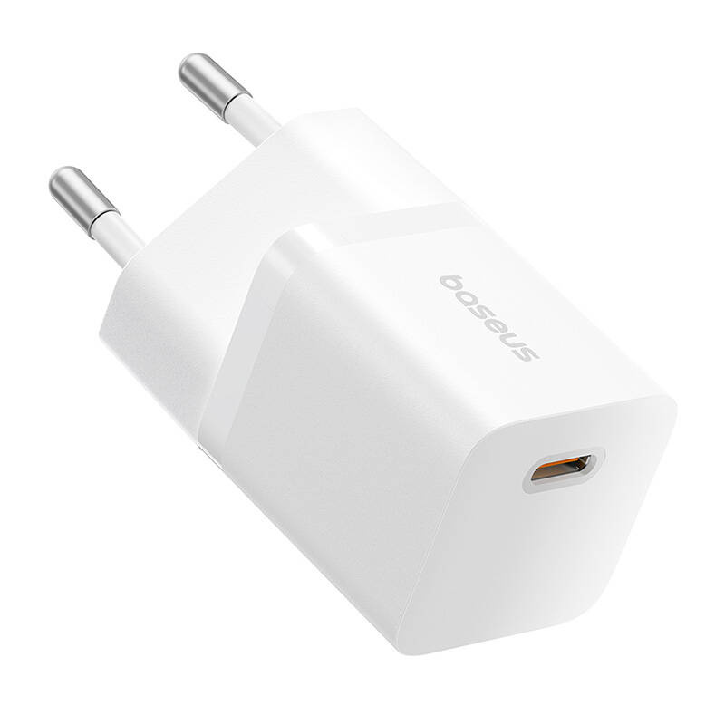 Brzi punjač baseus gan5 mini 1c, 25w (bijelo)