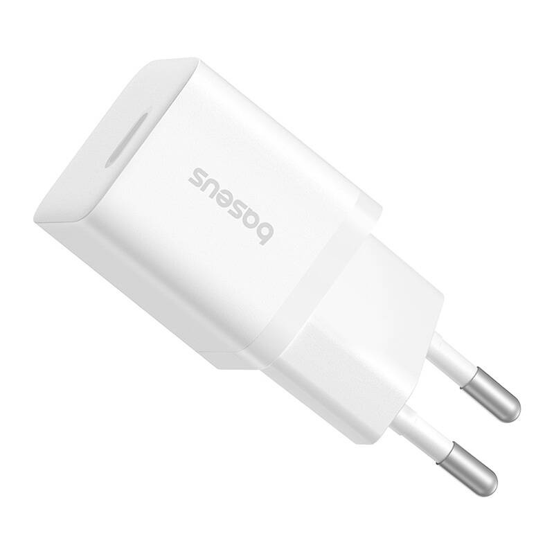 Brzi punjač baseus gan5 mini 1c, 25w (bijelo)