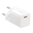 Brzi punjač baseus gan5 mini 1c, 25w (bijelo)