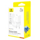 Brzi punjač baseus gan5 mini 1c, 25w (bijelo)