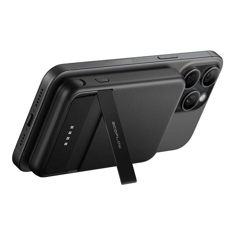 Ecoflow brza magnetska snaga, 5000mAh, (crna).