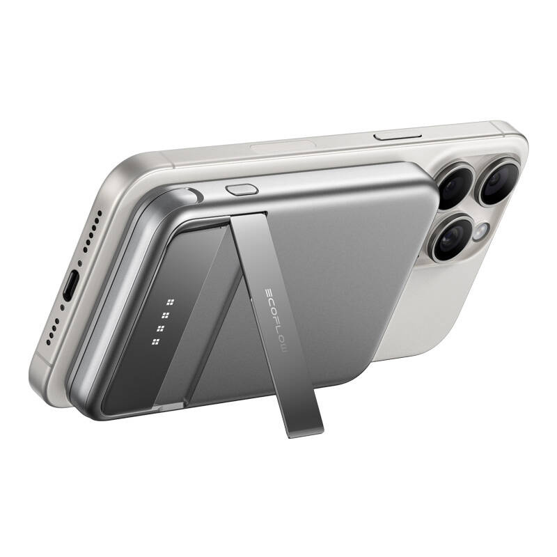 EcoFlow brza magnetska snaga, 5000mAh, (srebro).