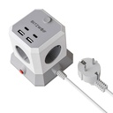 Blitzwolf BW-EC1 4XAC 2XUSB-A 2XUSB-C ekstender