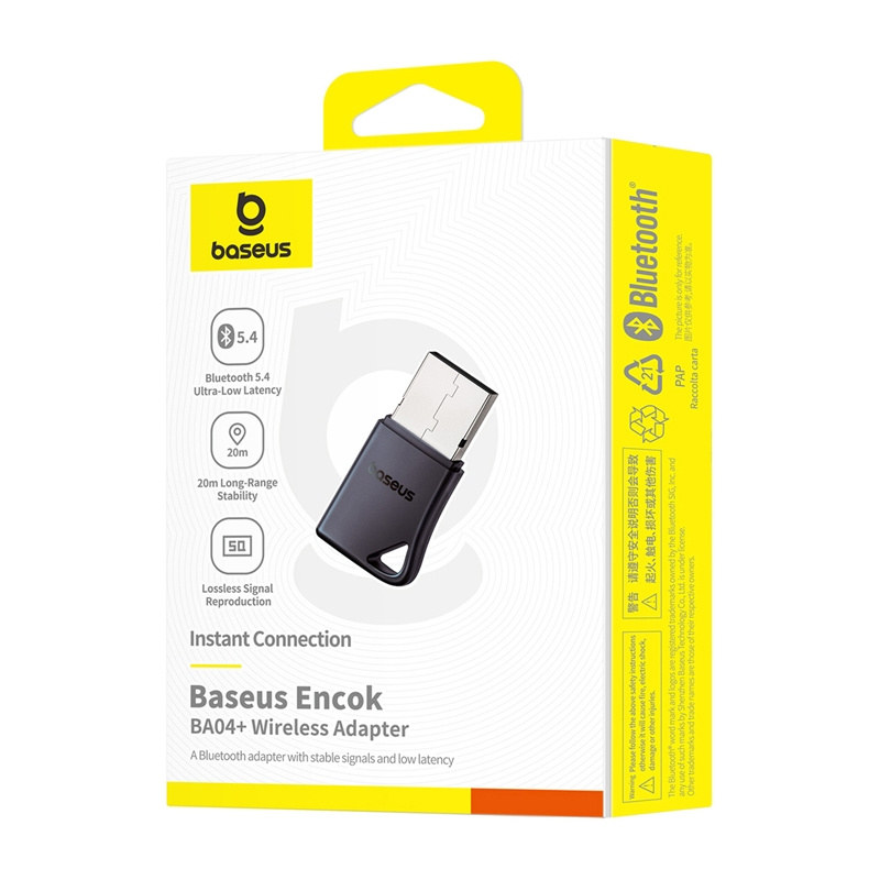 Adapter USB baseus encok ba04+ bluetooth 5.4