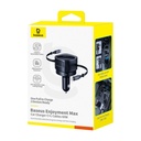 Baseus uživanje max punjača automobila s USB-C+Lightning Cables 60W crni