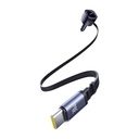 Baseus uživanje max punjača automobila s USB-C+USB-C kablovima 60W crni