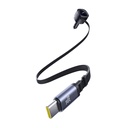 Baseus uživanje Max punjača automobila s USB-C+USB-C kablovima i USB-A+USB-C portovima 90W crni