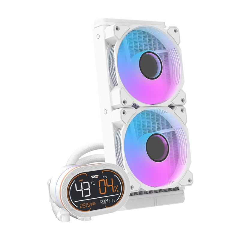 DarkFlash DH240D CPU hladnjak vode (bijelo)