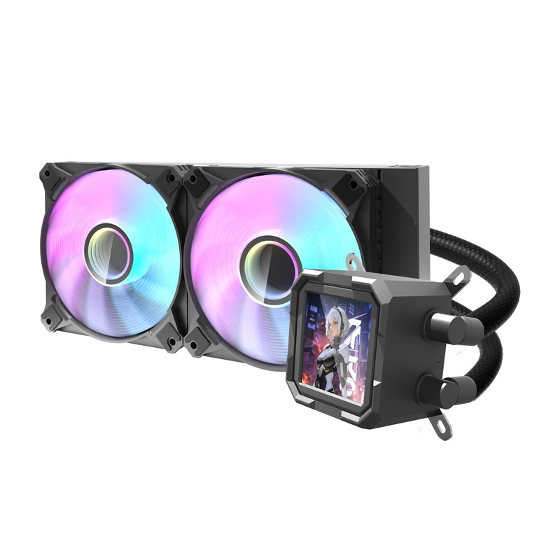 DarkFlash DV240S CPU hladnjak vode (crno)
