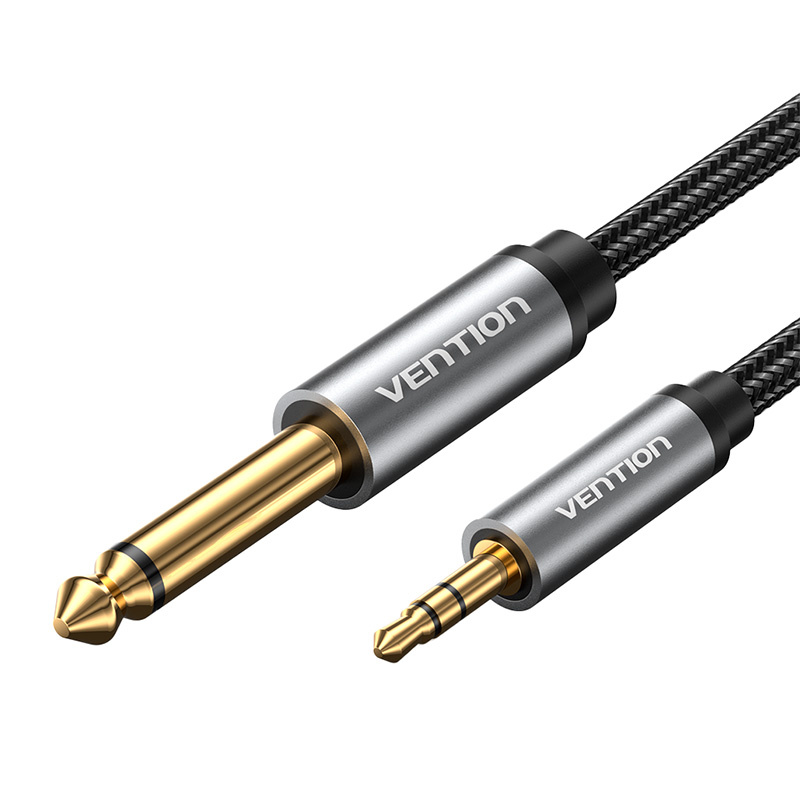 Audio kabel Mini Jack 3,5 mm mužjak do dizalice 6,35 mm muški vention bcyhh 2m 2m