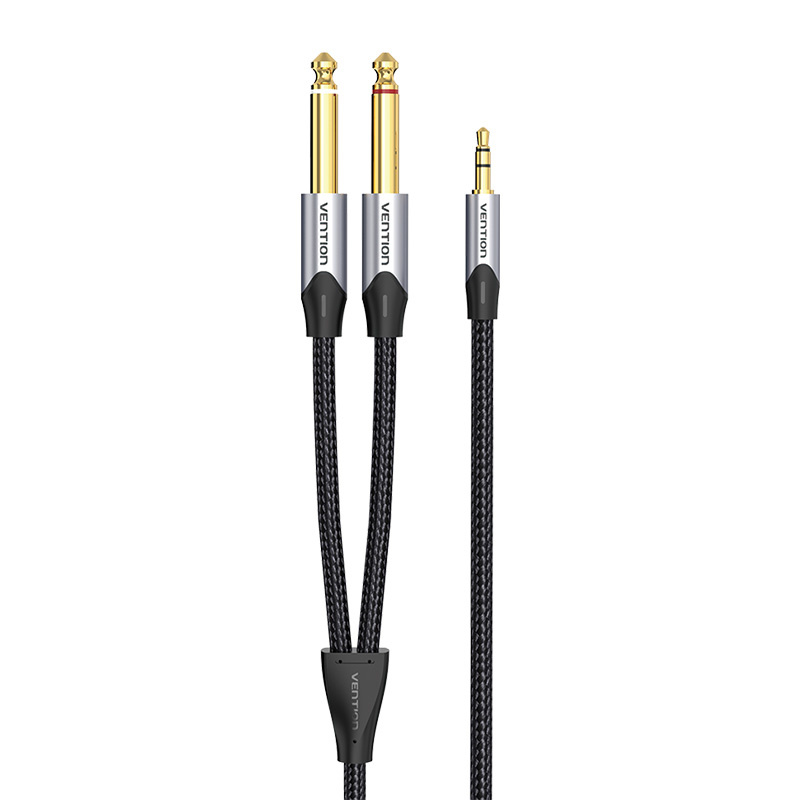 Audio kabel mini priključak od 3,5 mm do 2x priključak 6,35 mm muški vent barhk 8m