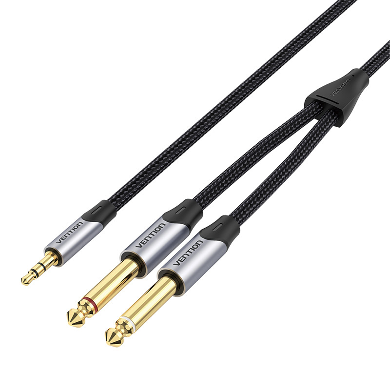 Audio kabel mini priključak od 3,5 mm do 2x priključak 6,35 mm muški vent barhk 8m