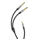 Audio kabel mini priključak od 3,5 mm do 2x priključak 6,35 mm muški vent barhl 10m